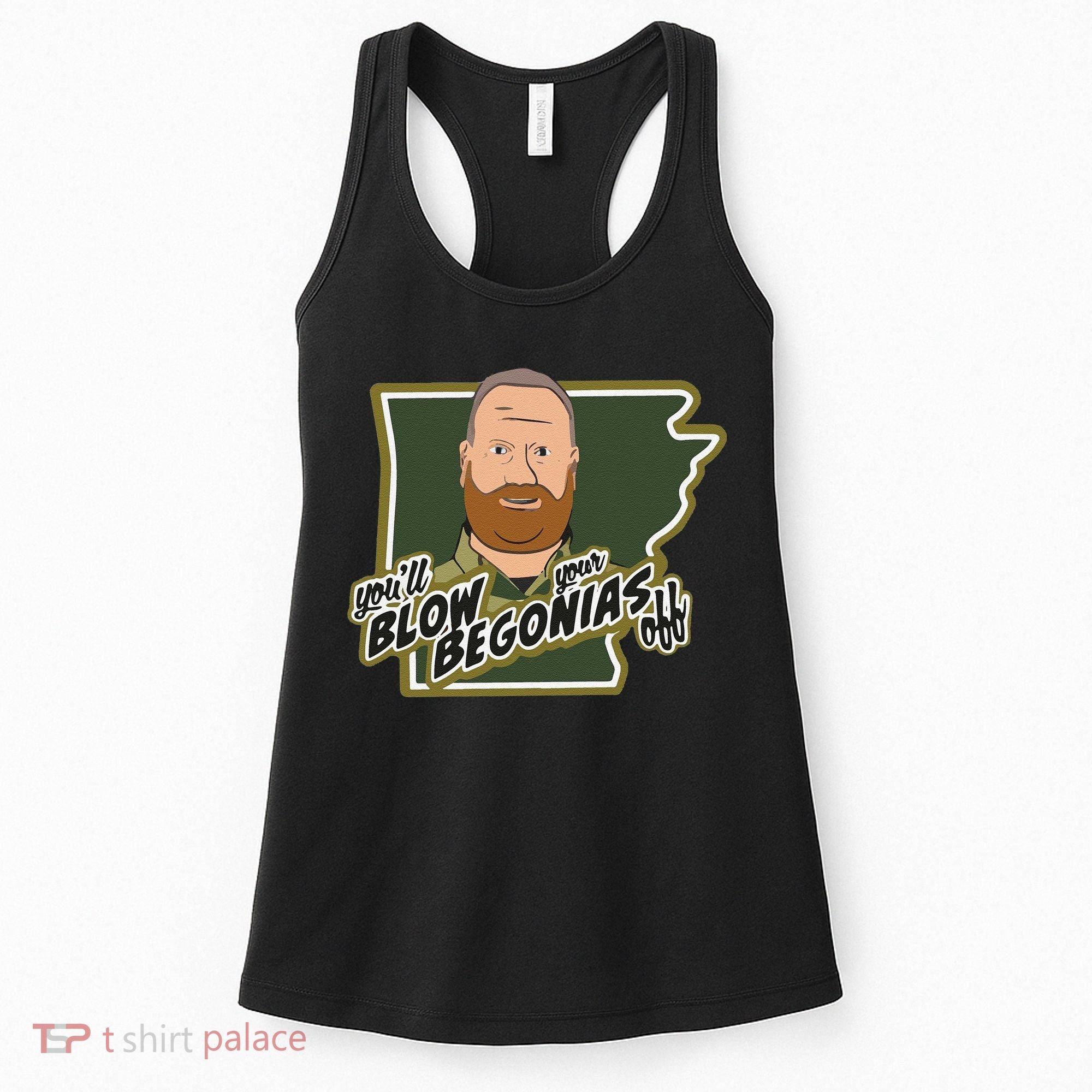 Funny Chief Taylor You’Ll Blow Your Begonias Off Women's Tank Top