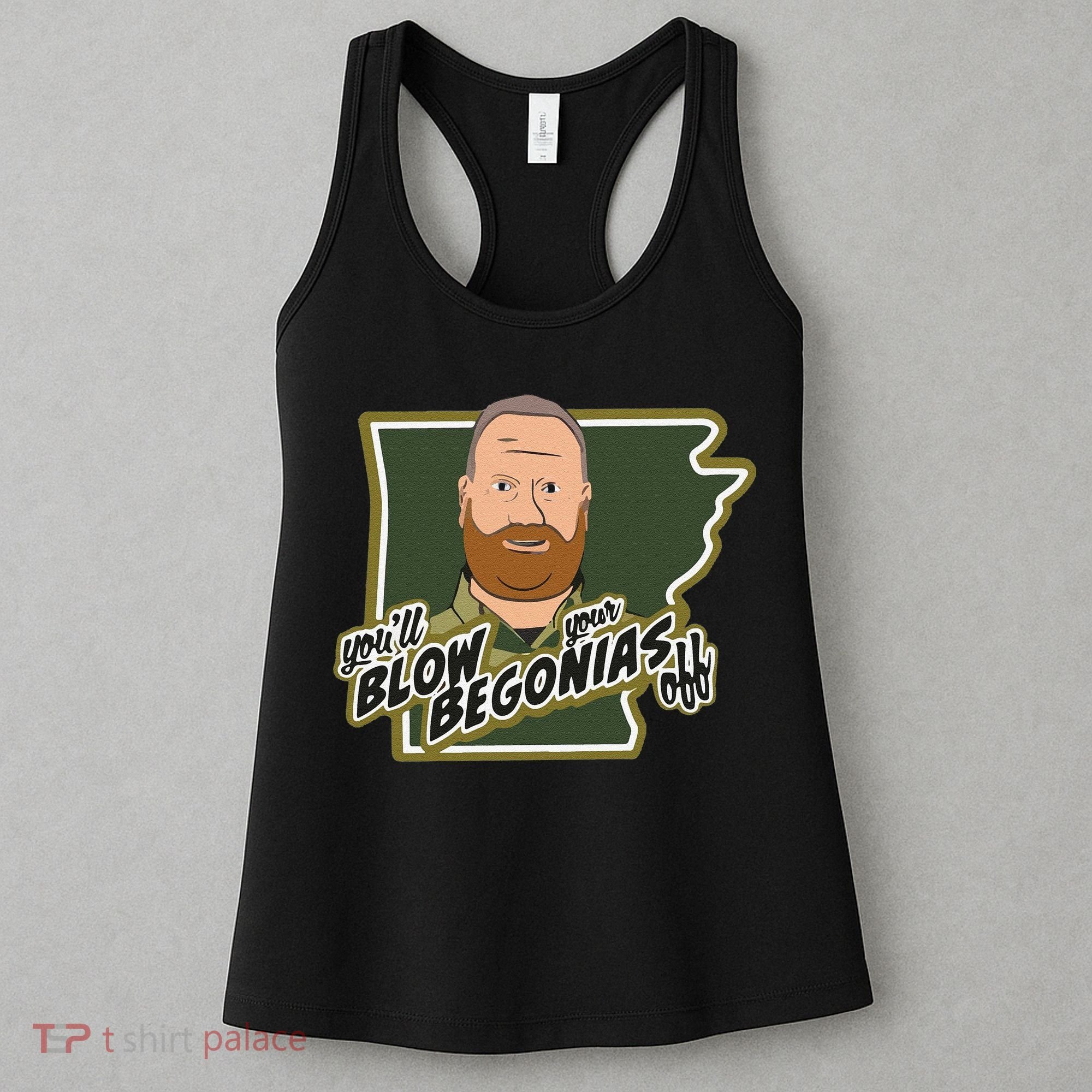Funny Chief Taylor You’Ll Blow Your Begonias Off Women's Tank Top
