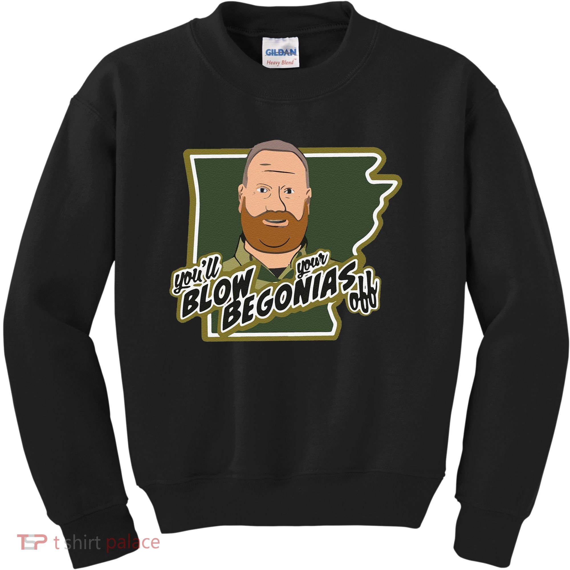 Funny Chief Taylor You’Ll Blow Your Begonias Off Kids Sweatshirt
