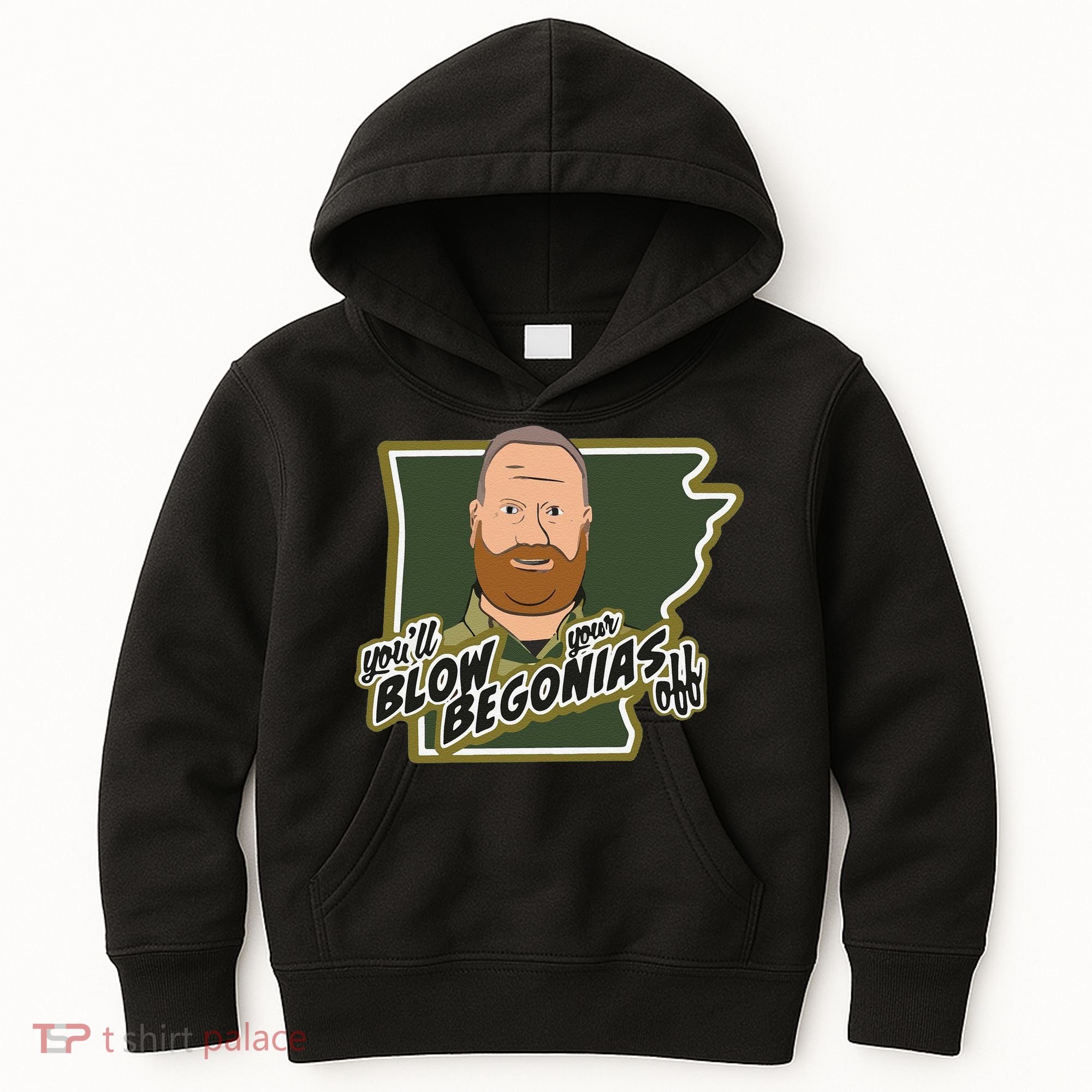 Funny Chief Taylor You’Ll Blow Your Begonias Off Kids Hoodie