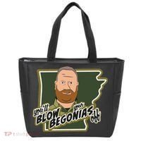Funny Chief Taylor You’Ll Blow Your Begonias Off Tote Bag thumb 0