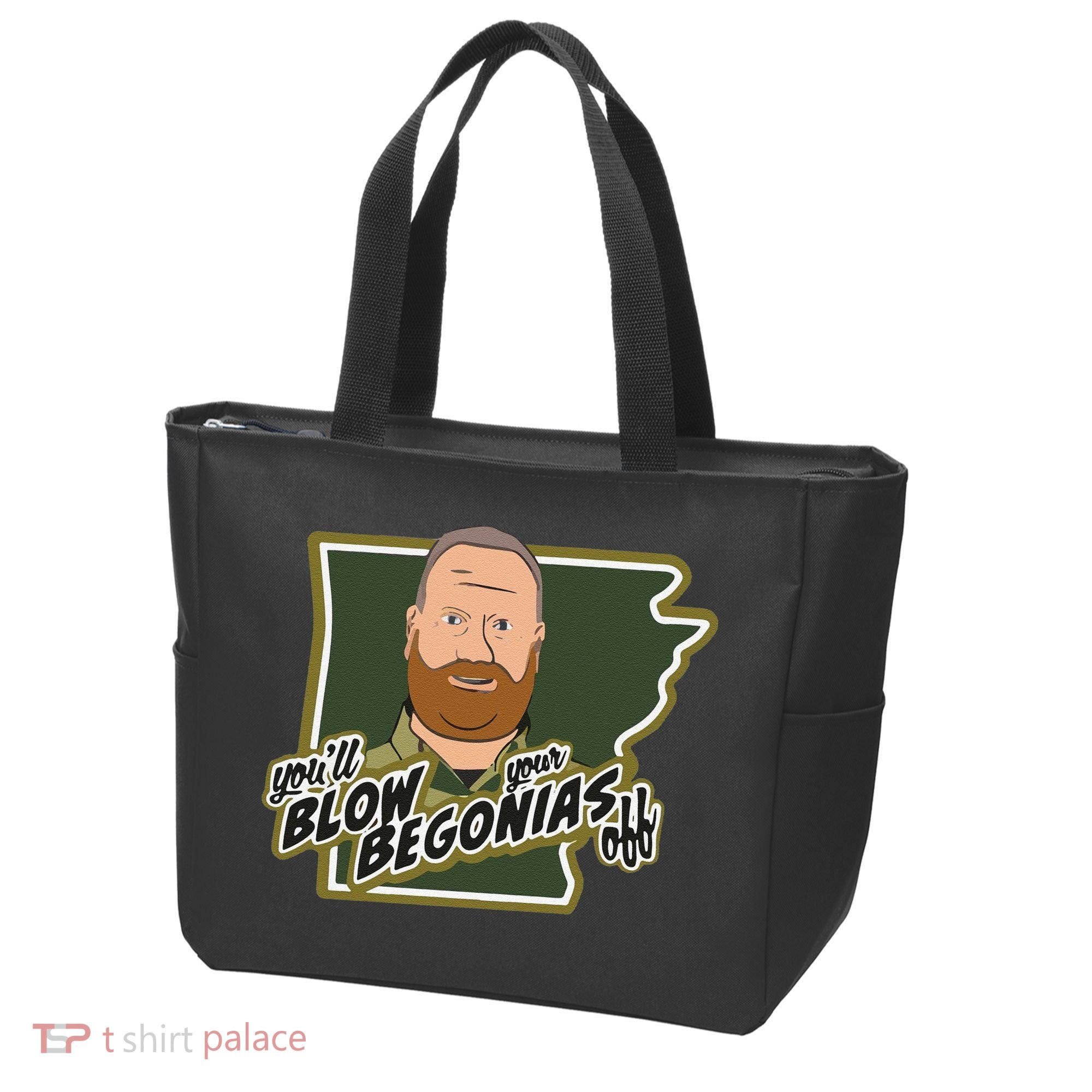 Funny Chief Taylor You’Ll Blow Your Begonias Off Tote Bag