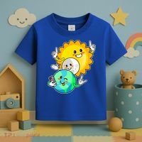 Funny Cute Total Solar Eclipse Earth Moon Sun Selfie Toddler T-Shirt thumb 3