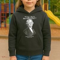 Funny Crap Thats Due Tomorrow Thomas Jefferson Kids Hoodie thumb 3
