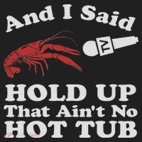 Funny Crawfish That Ain't No Hot Tub Cajun Boil Mardi Gras Beanie thumb 2