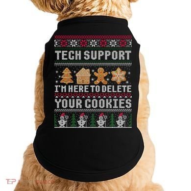 Funny Christmas Tech Support Computer Programmer Xmas Doggie Tank