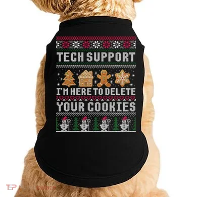 Funny Christmas Tech Support Computer Programmer Xmas Doggie Tank