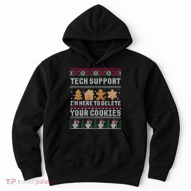 Funny Christmas Tech Support Computer Programmer Xmas Hoodie