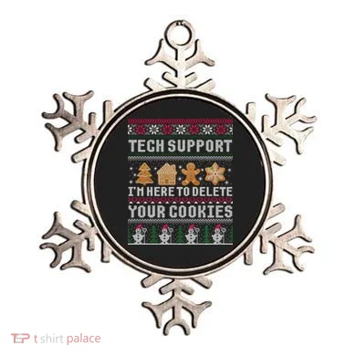 Funny Christmas Tech Support Computer Programmer Xmas Ornament