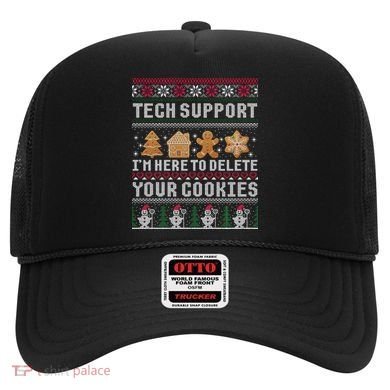 Funny Christmas Tech Support Computer Programmer Xmas Hat