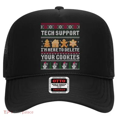 Funny Christmas Tech Support Computer Programmer Xmas Hat