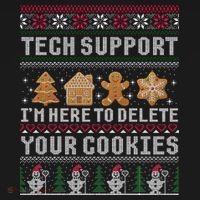 Funny Christmas Tech Support Computer Programmer Xmas Tank Top thumb 6