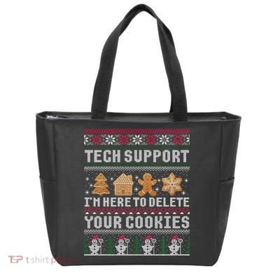 Funny Christmas Tech Support Computer Programmer Xmas Tote Bag