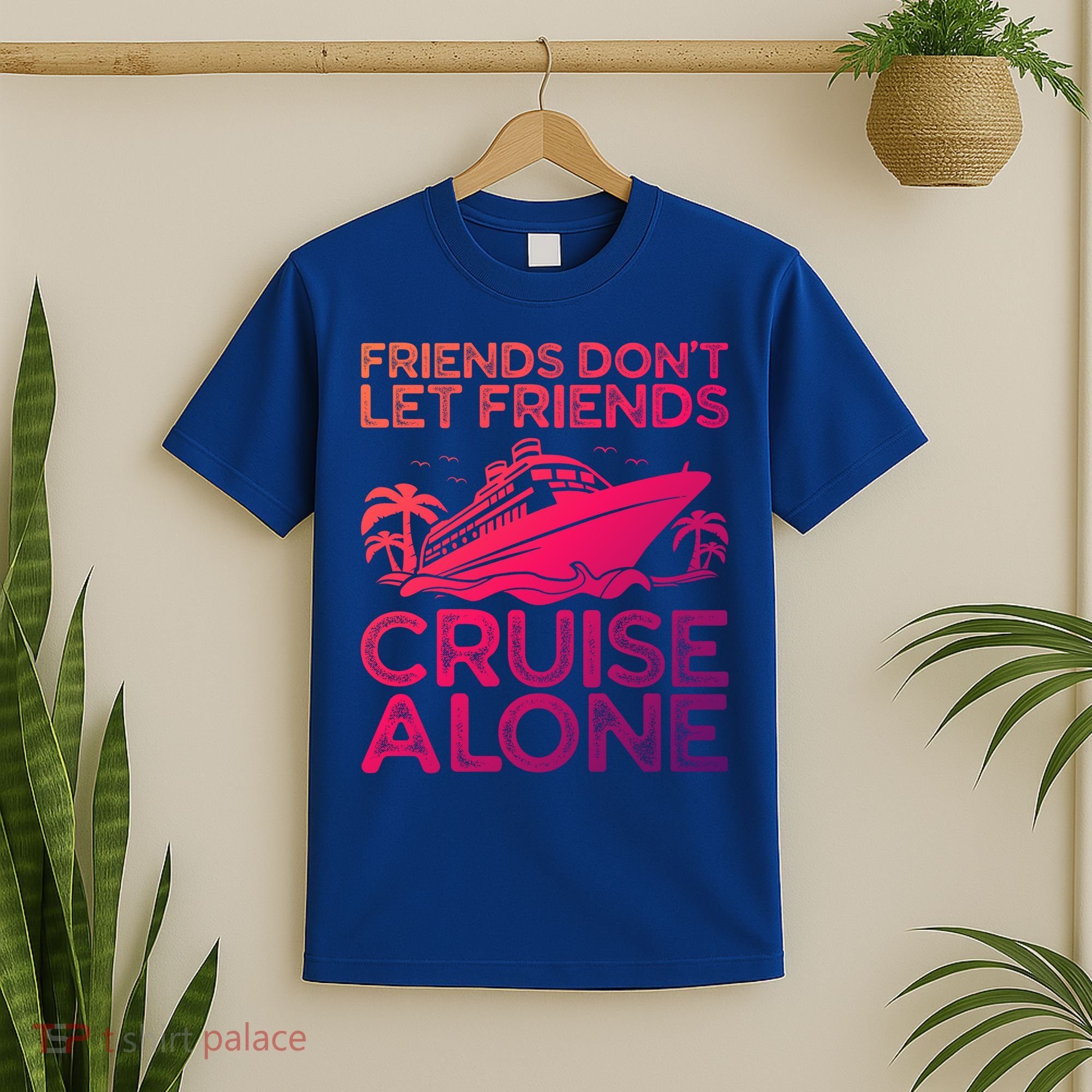 Friends Cruise Trip Summer Vacation Friends Travel Gift T-Shirt