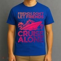 Friends Cruise Trip Summer Vacation Friends Travel Gift T-Shirt thumb 3