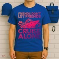 Friends Cruise Trip Summer Vacation Friends Travel Gift T-Shirt thumb 6