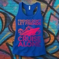 Friends Cruise Trip Summer Vacation Friends Travel Gift Women's Tank Top thumb 3