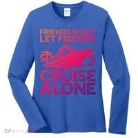 Friends Cruise Trip Summer Vacation Friends Travel Gift Women's Long Sleeve Shirt thumb 0