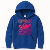 Friends Cruise Trip Summer Vacation Friends Travel Gift Kids Hoodie thumb 0