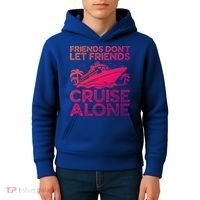Friends Cruise Trip Summer Vacation Friends Travel Gift Kids Hoodie thumb 4