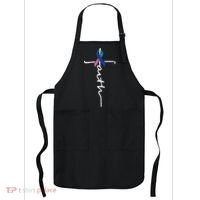 Faith Cross Thyroid Cancer Awareness Warrior Survivor Apron thumb 0