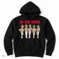 Funny Christmas Temptations_ In My Mind Silent Night Hoodie thumb 0