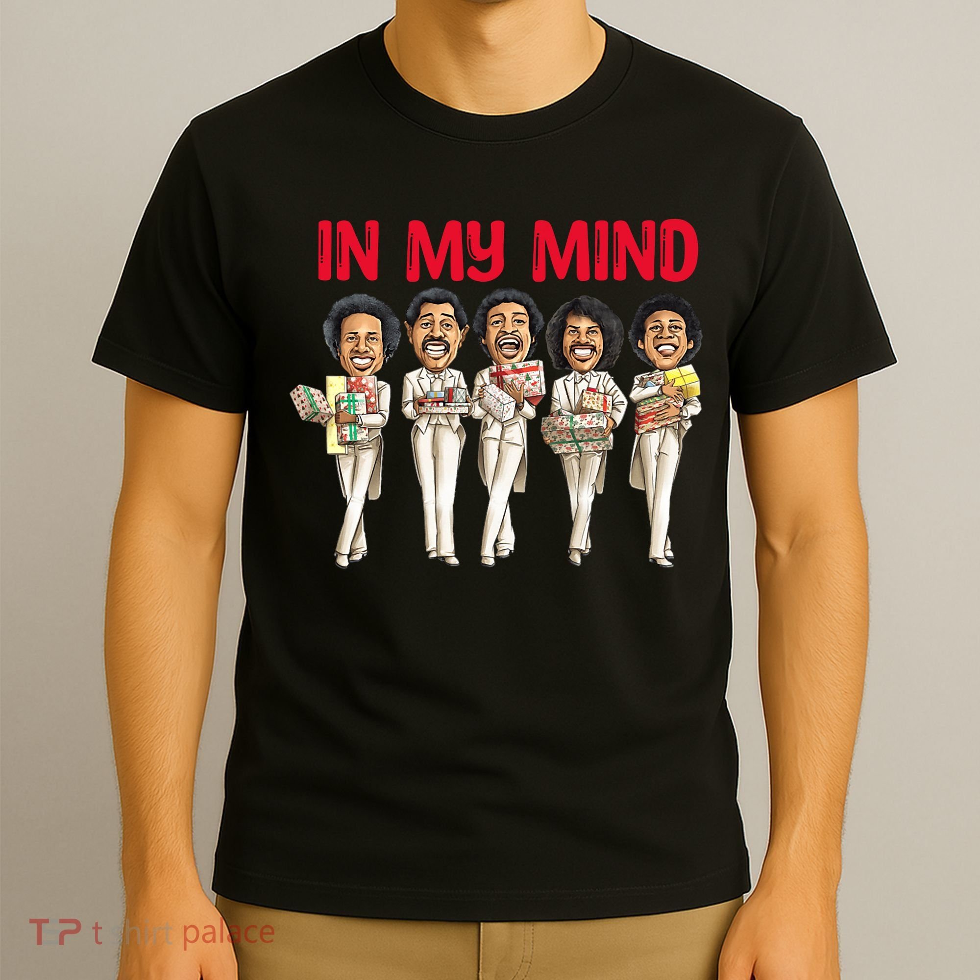 Funny Christmas Temptations_ In My Mind Silent Night T-Shirt