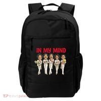 Funny Christmas Temptations_ In My Mind Silent Night Backpack thumb 0