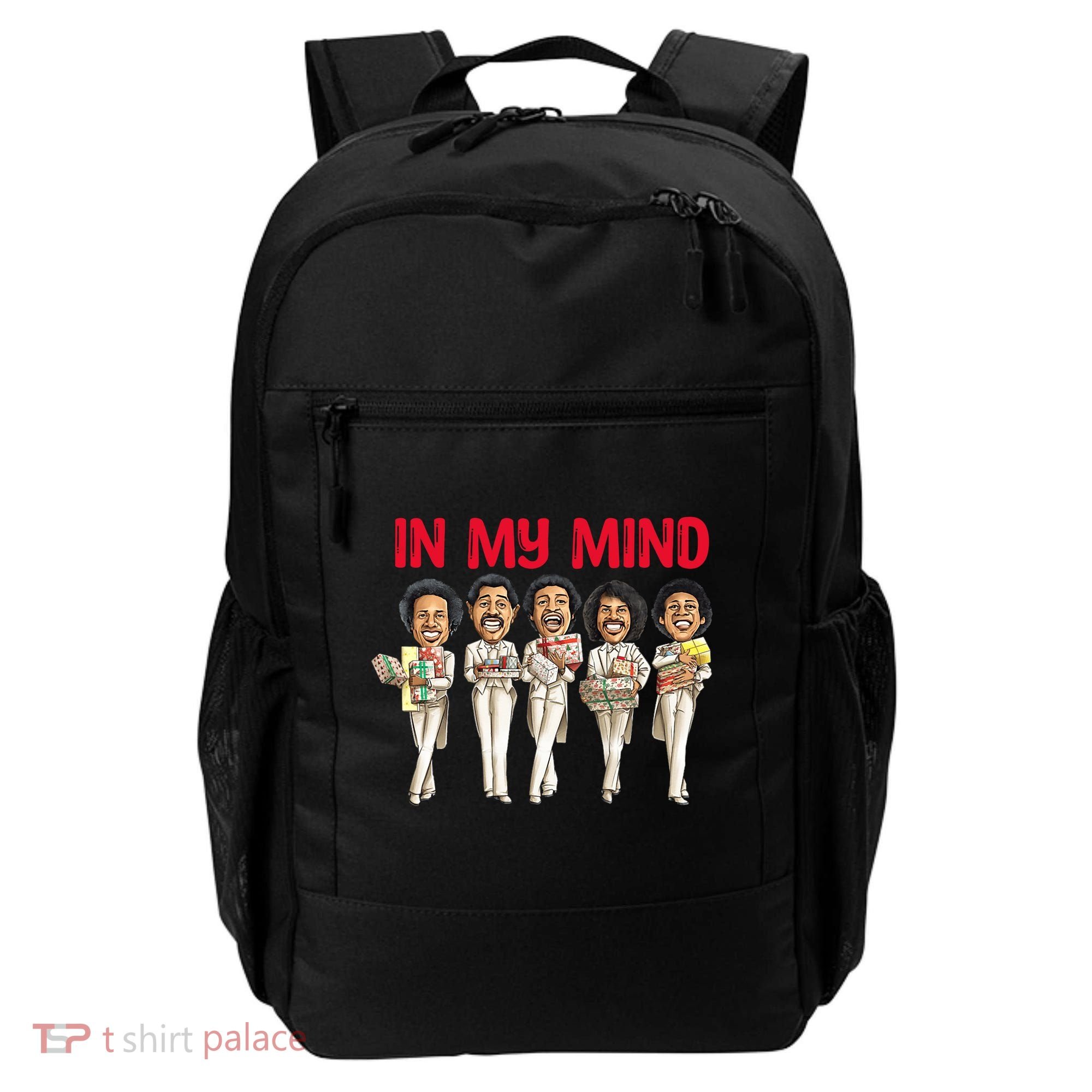 Funny Christmas Temptations_ In My Mind Silent Night Backpack
