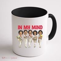 Funny Christmas Temptations_ In My Mind Silent Night Coffee Mug thumb 1