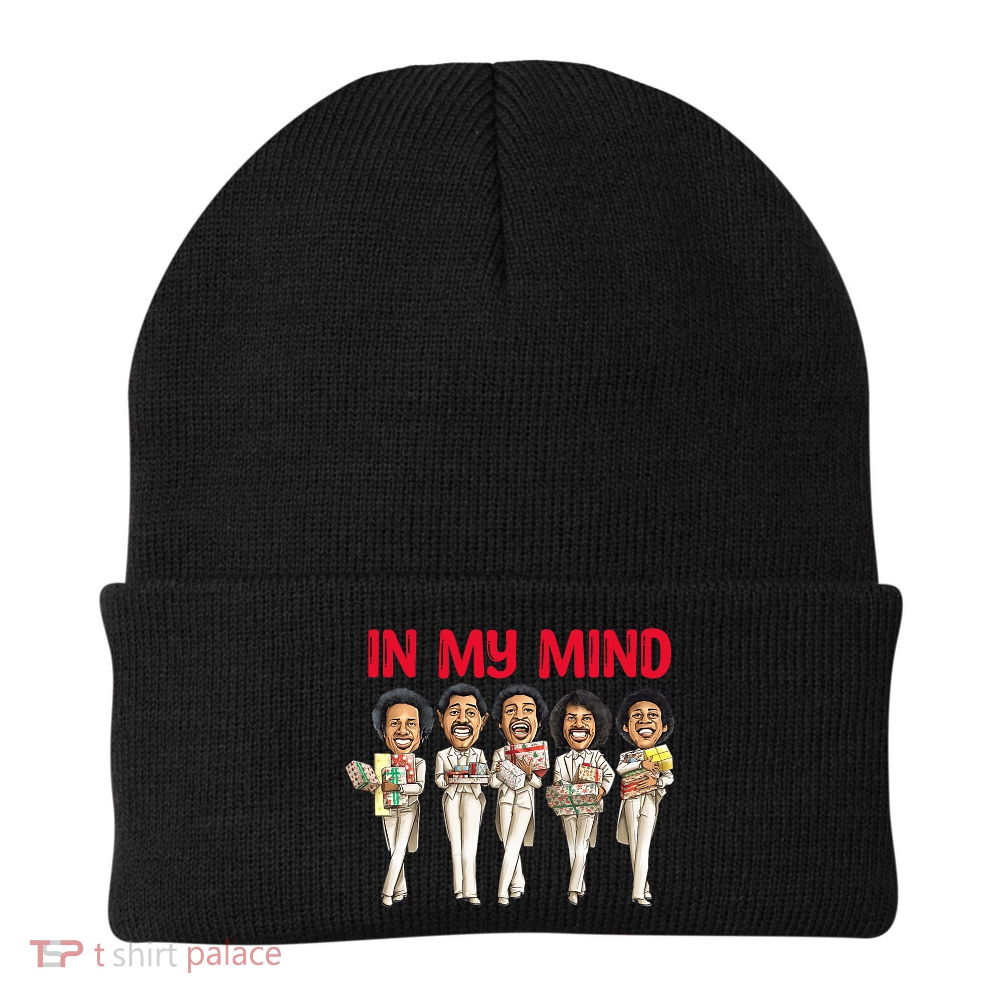 Funny Christmas Temptations_ In My Mind Silent Night Beanie