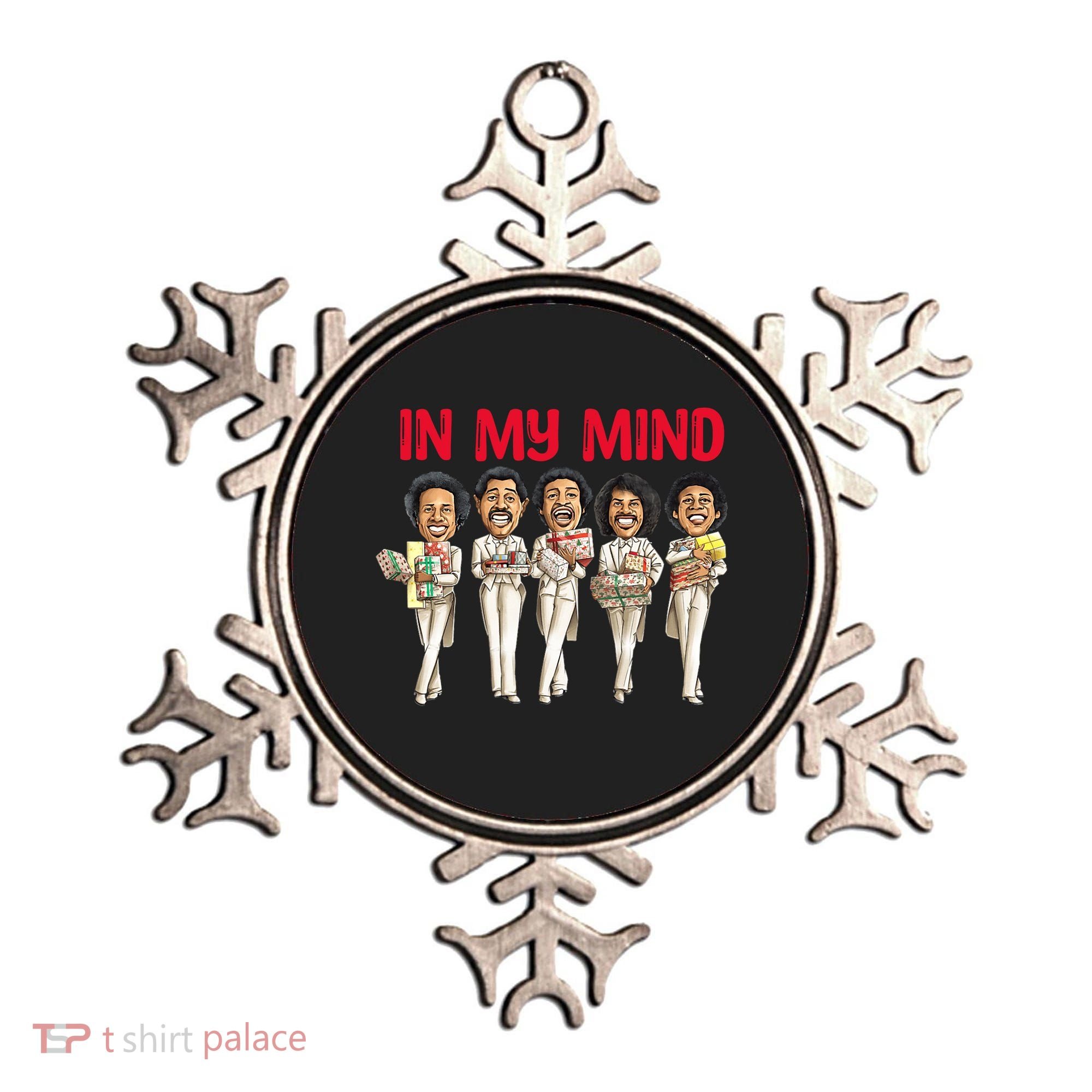 Funny Christmas Temptations_ In My Mind Silent Night Ornament