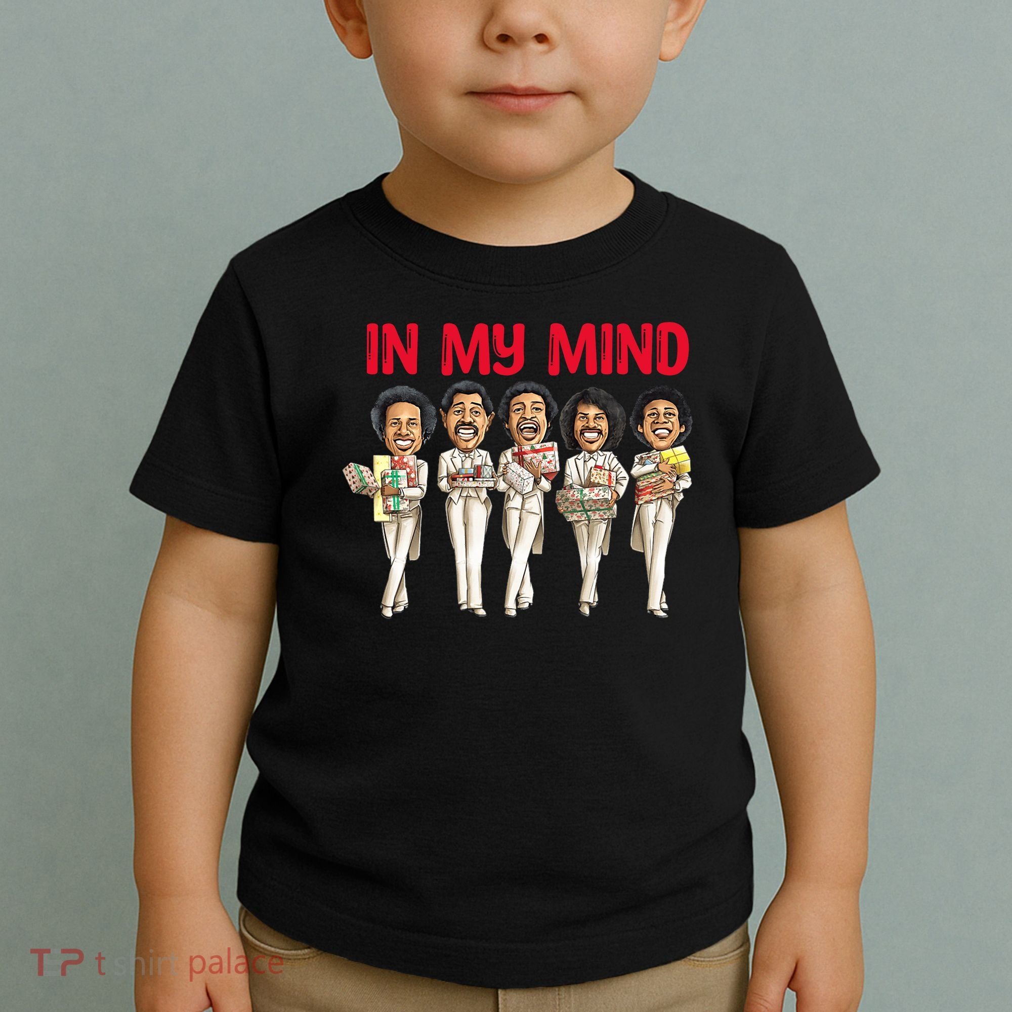 Funny Christmas Temptations_ In My Mind Silent Night Toddler T-Shirt