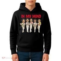 Funny Christmas Temptations_ In My Mind Silent Night Kids Hoodie thumb 4