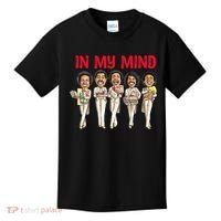 Funny Christmas Temptations_ In My Mind Silent Night Kids T-Shirt thumb 0