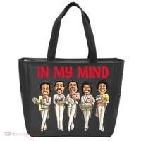 Funny Christmas Temptations_ In My Mind Silent Night Tote Bag thumb 0
