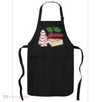 Funny Christmas Tis The Season Tree Cakes Apron thumb 0