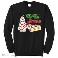 Funny Christmas Tis The Season Tree Cakes Sweatshirt thumb 0