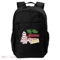 Funny Christmas Tis The Season Tree Cakes Backpack thumb 0