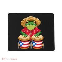 Frog Coqui Taino Boricua Puerto Rico Flag Mousepad thumb 0