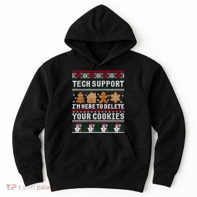 Funny Christmas Tech Support Shirt Computer Programmer Gift Hoodie
