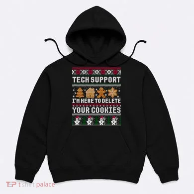 Funny Christmas Tech Support Shirt Computer Programmer Gift Hoodie