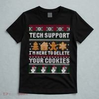 Funny Christmas Tech Support Shirt Computer Programmer Gift T-Shirt thumb 5