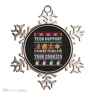 Funny Christmas Tech Support Shirt Computer Programmer Gift Ornament