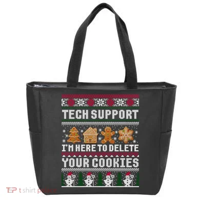 Funny Christmas Tech Support Shirt Computer Programmer Gift Tote Bag