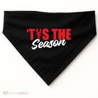 Funny Crayfish Tis The Season Crawfish Boil Cute Gift USA-Made Doggie Bandana thumb 0