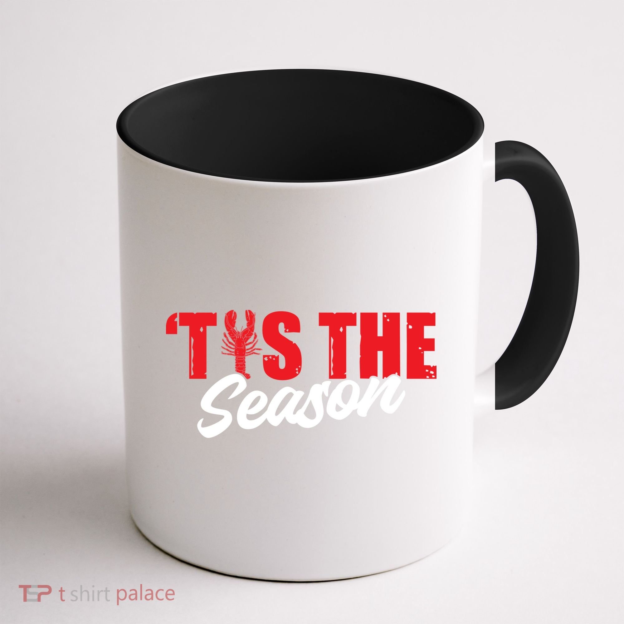 Funny Crayfish Tis The Season Crawfish Boil Cute Gift Coffee Mug