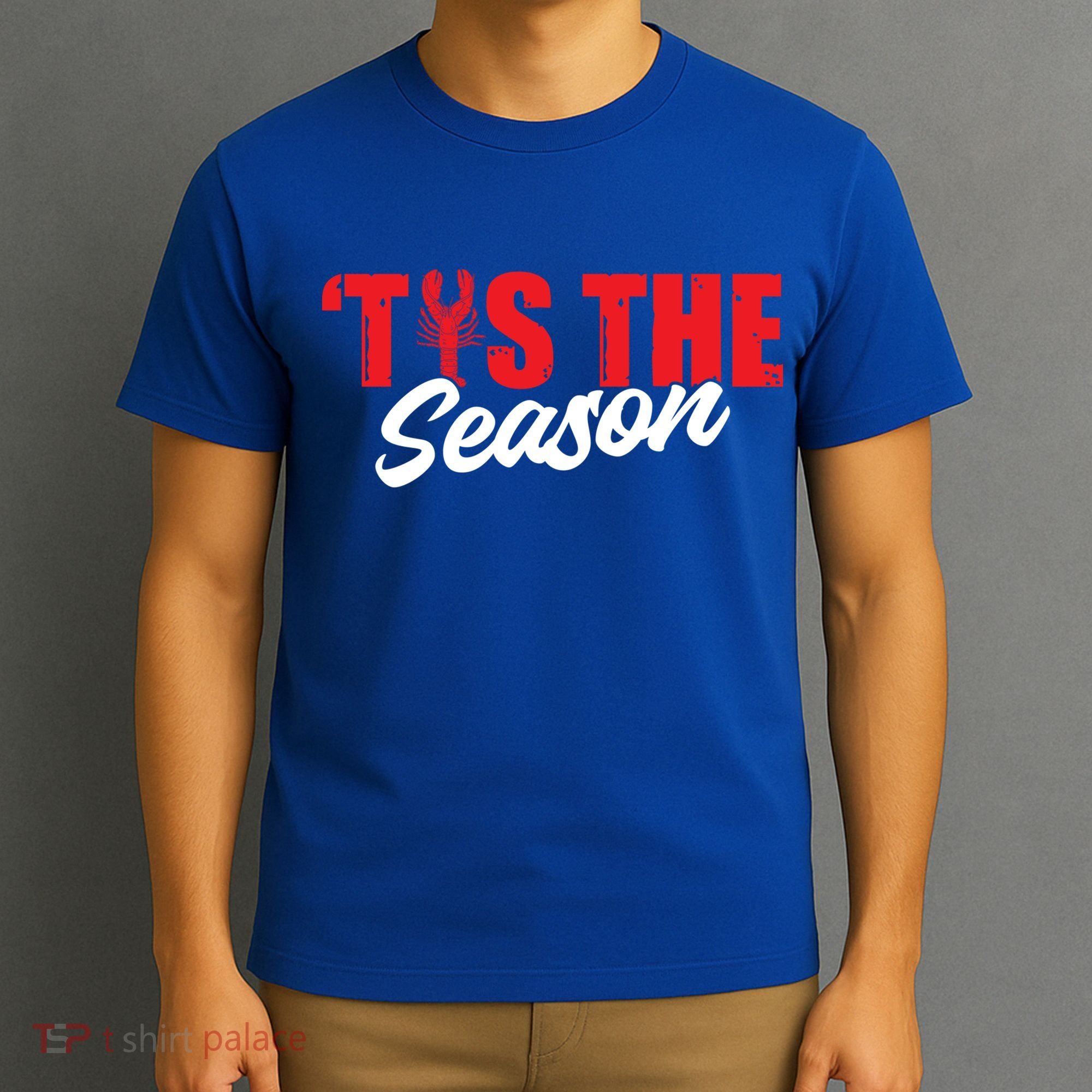 Funny Crayfish Tis The Season Crawfish Boil Cute Gift T-Shirt