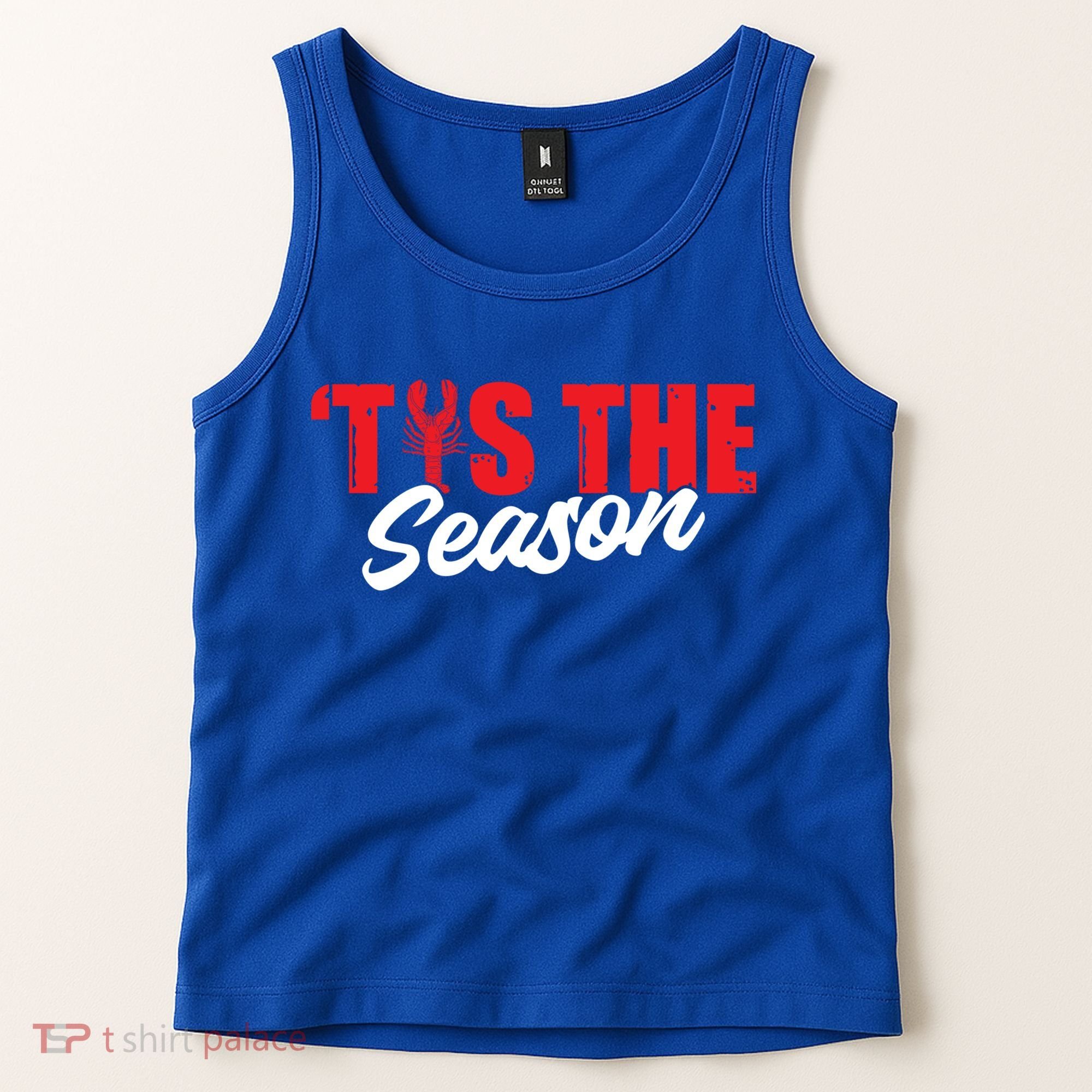 Funny Crayfish Tis The Season Crawfish Boil Cute Gift Tank Top