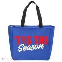 Funny Crayfish Tis The Season Crawfish Boil Cute Gift Tote Bag thumb 0